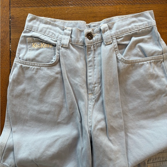 Kickers Light Gray Cargo Pants women size 26 - Picture 6 of 6